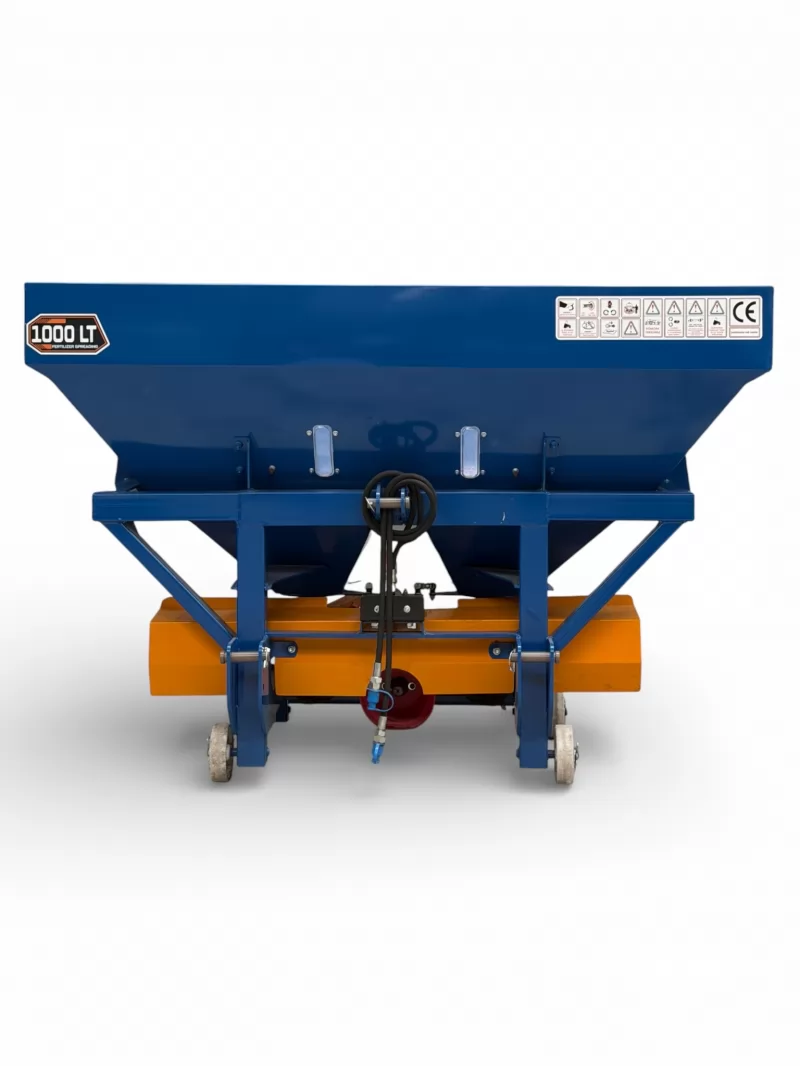 1000 Litre Çift Disk Gübre Serpme Makinesi