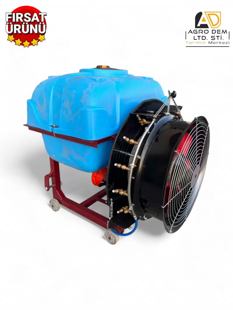 400 Litre Fanlı Kasnaklı İlaçlama Makinesi