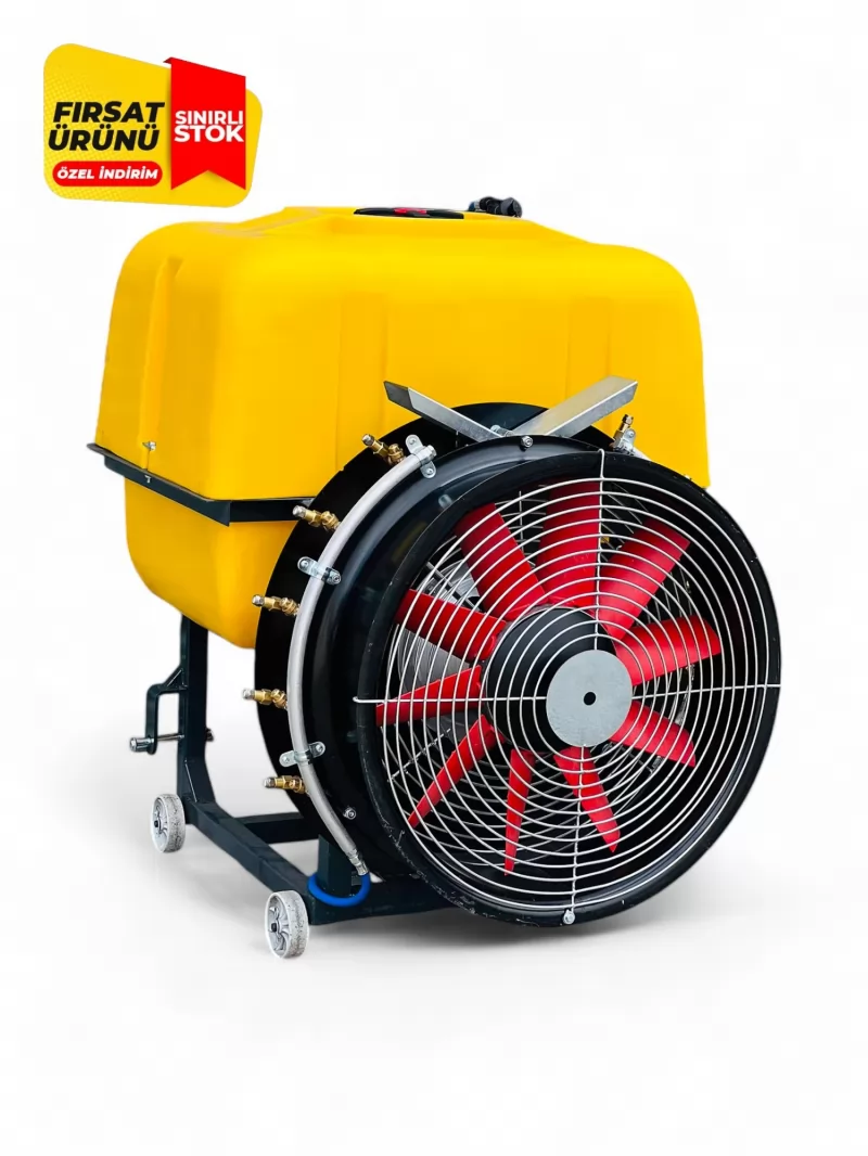 600 Litre Fanlı Kasnaklı İlaçlama Makinesi