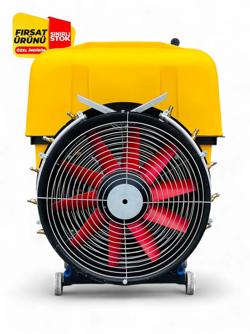 600 Litre Fanlı Kasnaklı İlaçlama Makinesi