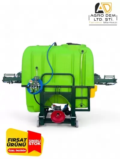 1000 Litre İlaçlama Makinesi - 12 Metre Kanat