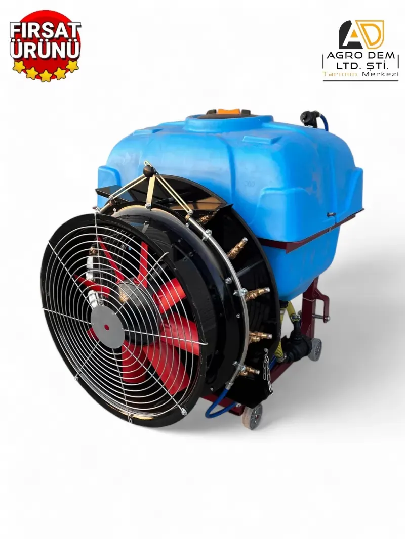 400 Litre Fanlı Kasnaklı İlaçlama Makinesi