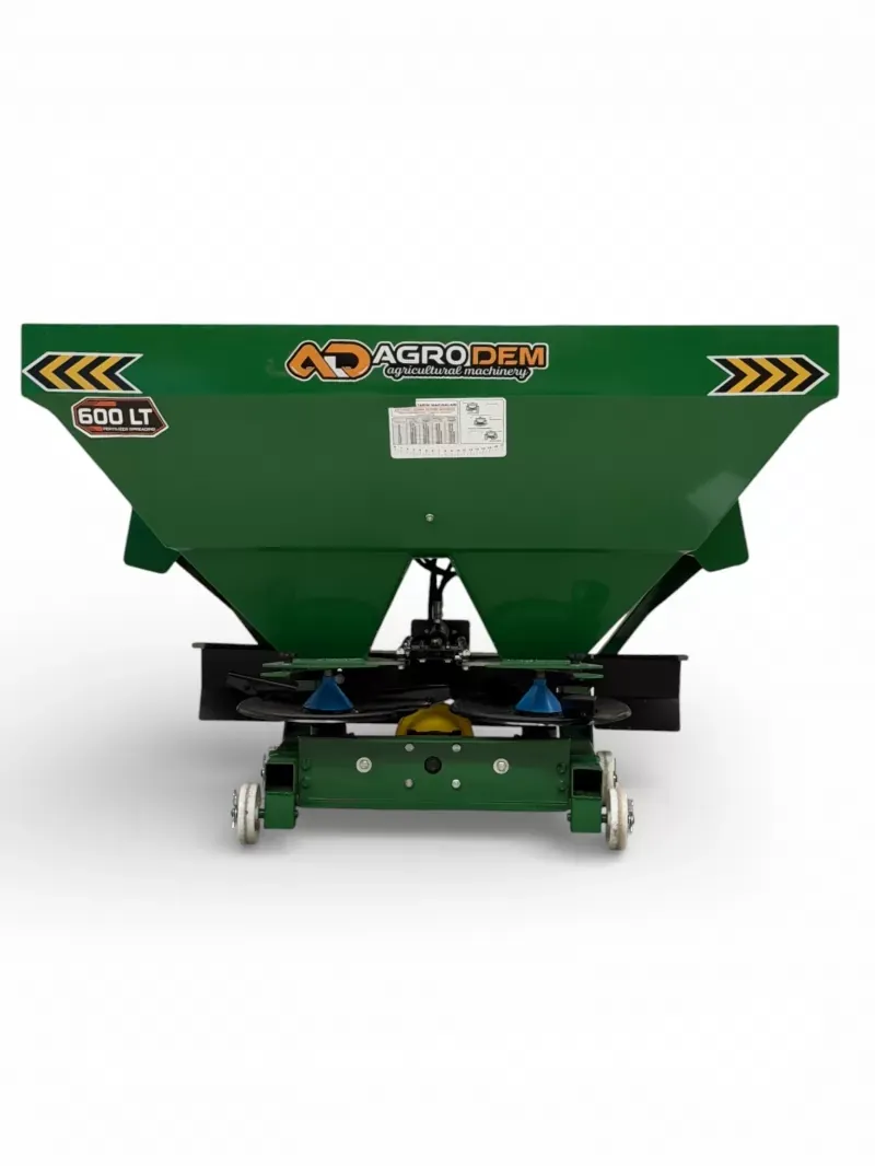 600 Litre Çift Disk Gübre Serpme Makinesi