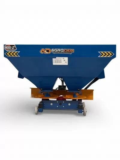 800 Litre Çift Disk Gübre Serpme Makinesi